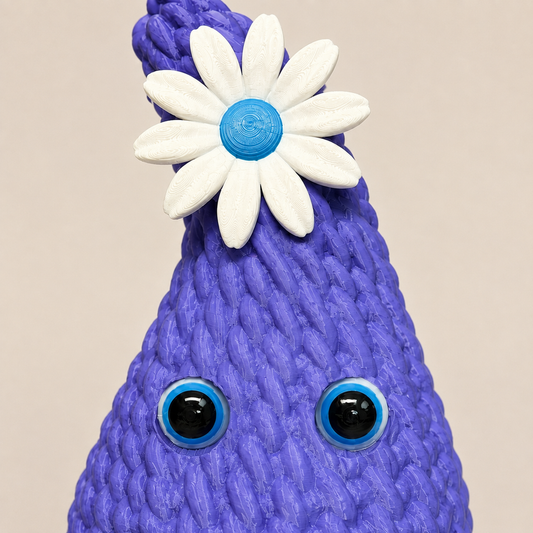 Großer Deko-Dropsi mit Blume – 18 cm