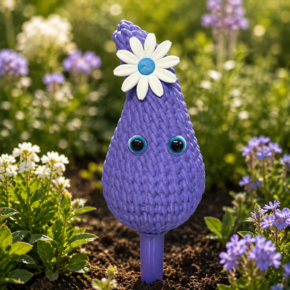 Großer Deko-Dropsi mit Blume – 18 cm