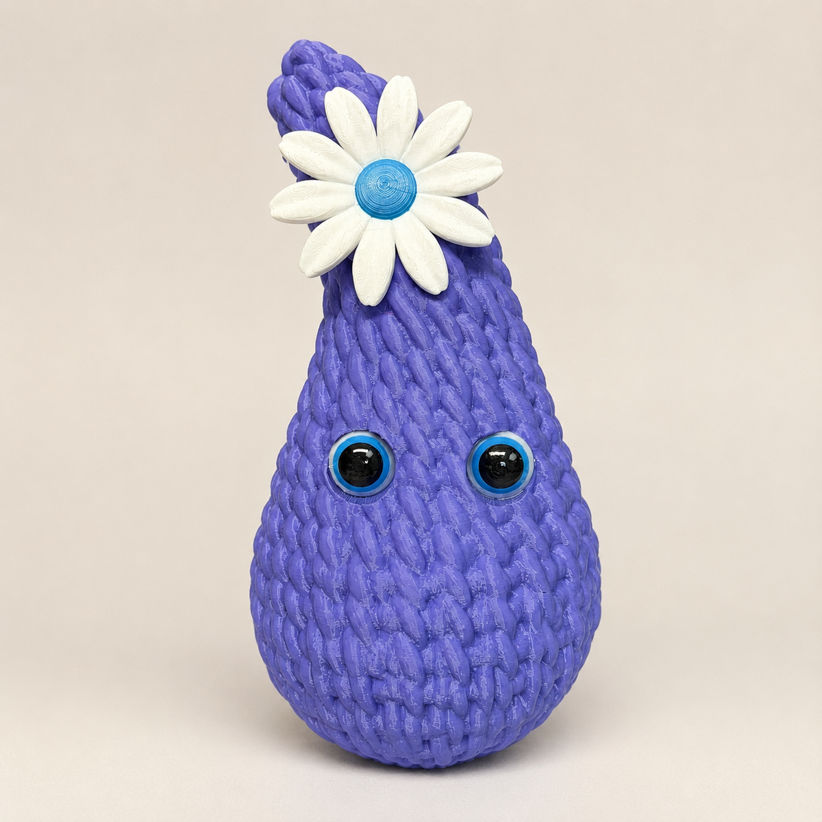 Großer Deko-Dropsi mit Blume – 18 cm