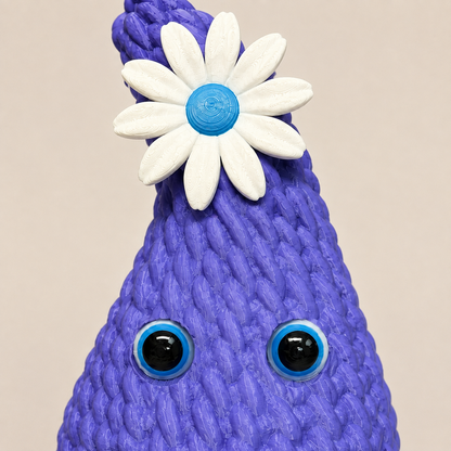 Großer Deko-Dropsi mit Blume – 18 cm