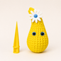Großer Deko-Dropsi mit Blume – 18 cm