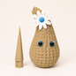 Großer Deko-Dropsi mit Blume – 18 cm