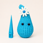 Großer Deko-Dropsi mit Blume – 18 cm