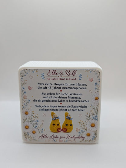 Doppelbox mit personalisiertem Dropsi Geschenk