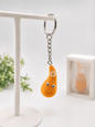 Dropsi Schlüsselanhänger – Zweifarbiger Begleiter PINK-ORANGE mit Glanz - The Dropsis World