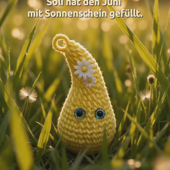 Sommerlicher Dropsi Schlüsselanhänger