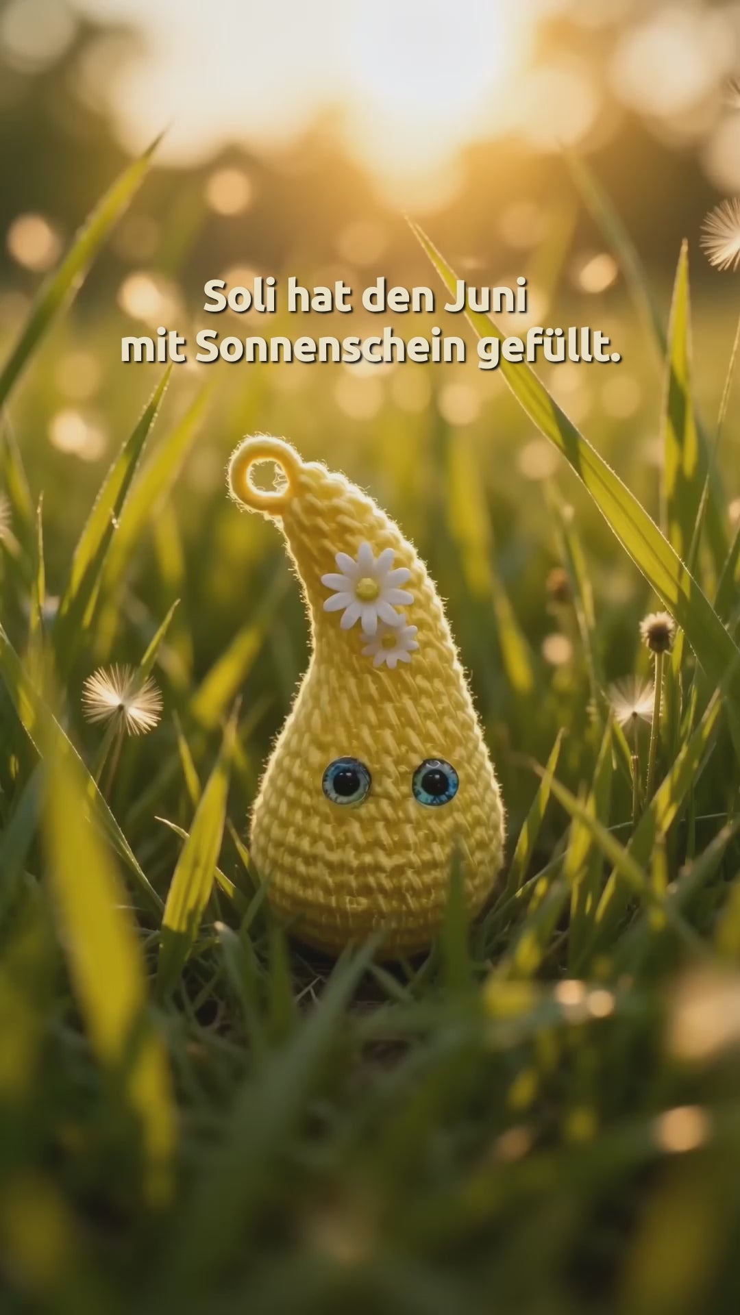 Sommerlicher Dropsi Schlüsselanhänger